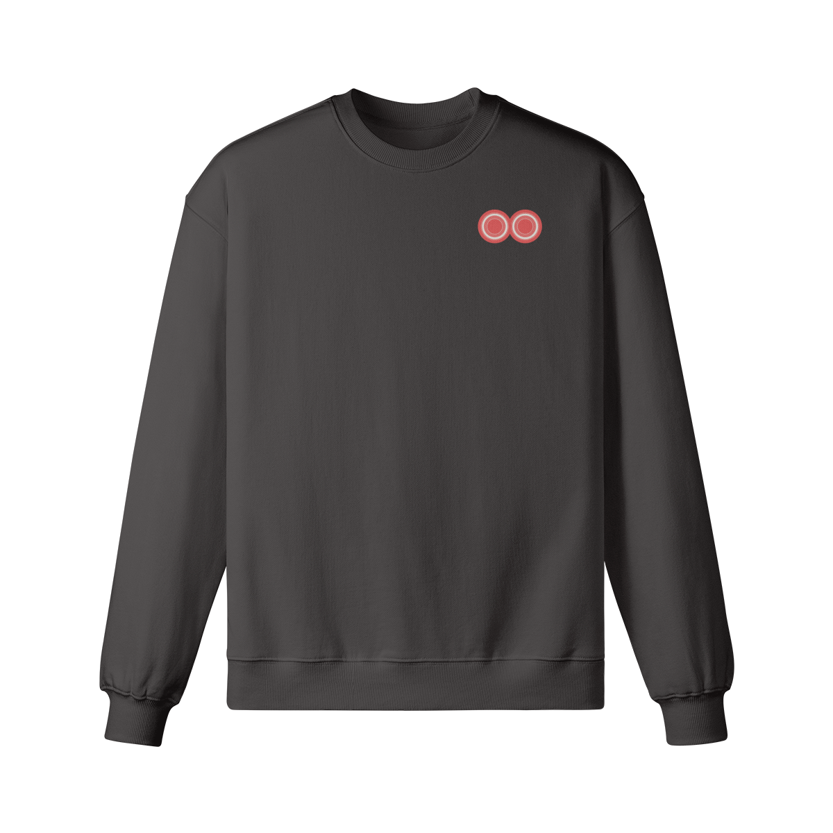 Burchy Burgers Sweatshirt in soft pink with retro-inspired back print and terrace culture flair.