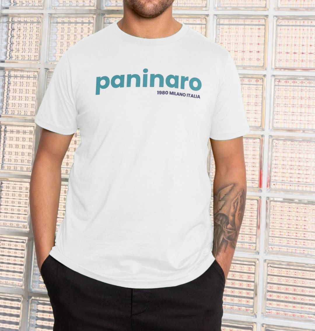 Paninaro 1980 Milano Italia T-Shirt – Black/White1